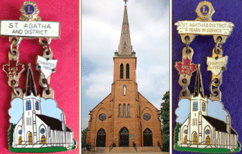 Picture of St.Agatha & District Lions Pins