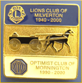 Picture of Milverton Lion / Optimist Club of Mornington Pin